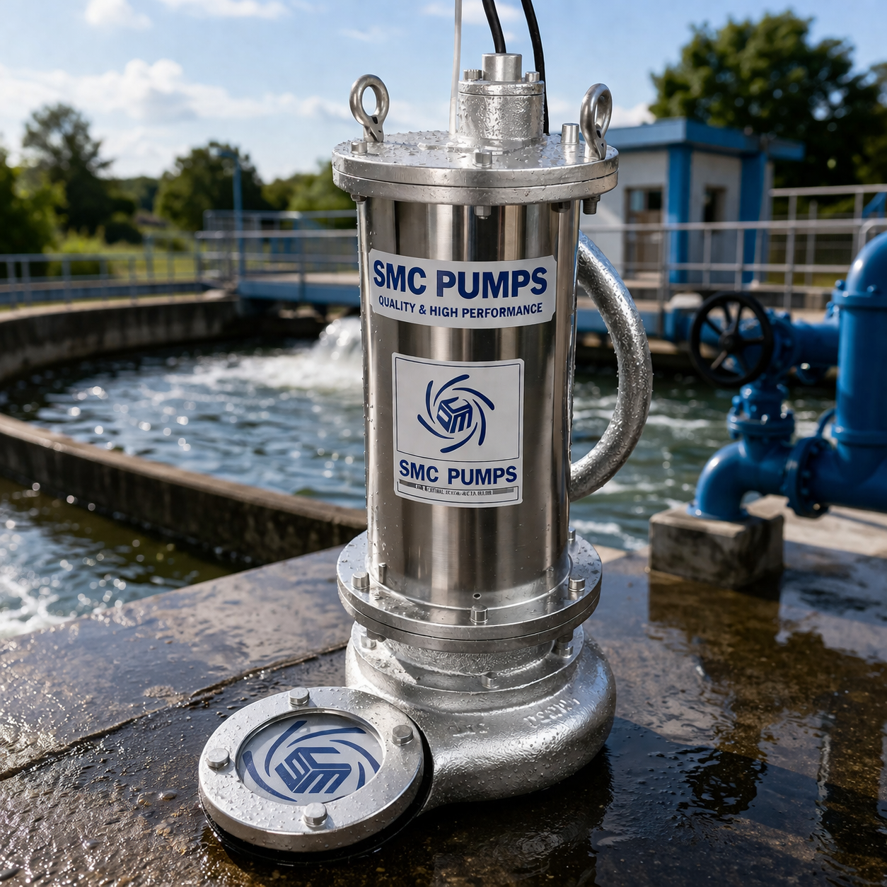 10 HP Stainless Steel Sewage Pumps