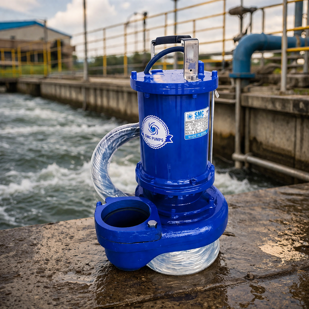 SMC Submersible Dewatering Pump 2 Hp Three Phase